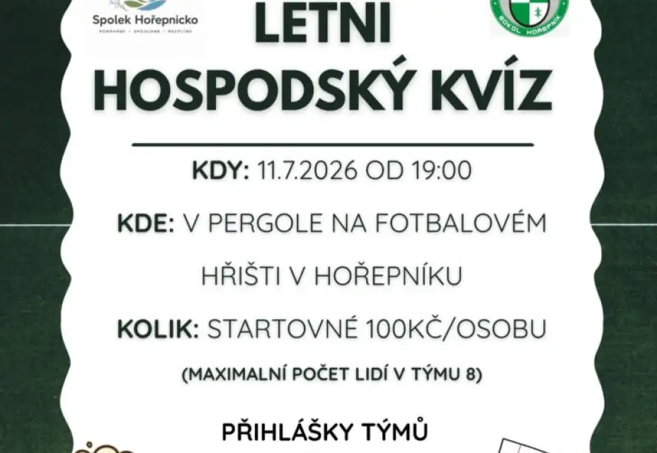 Letní hospodský kvíz