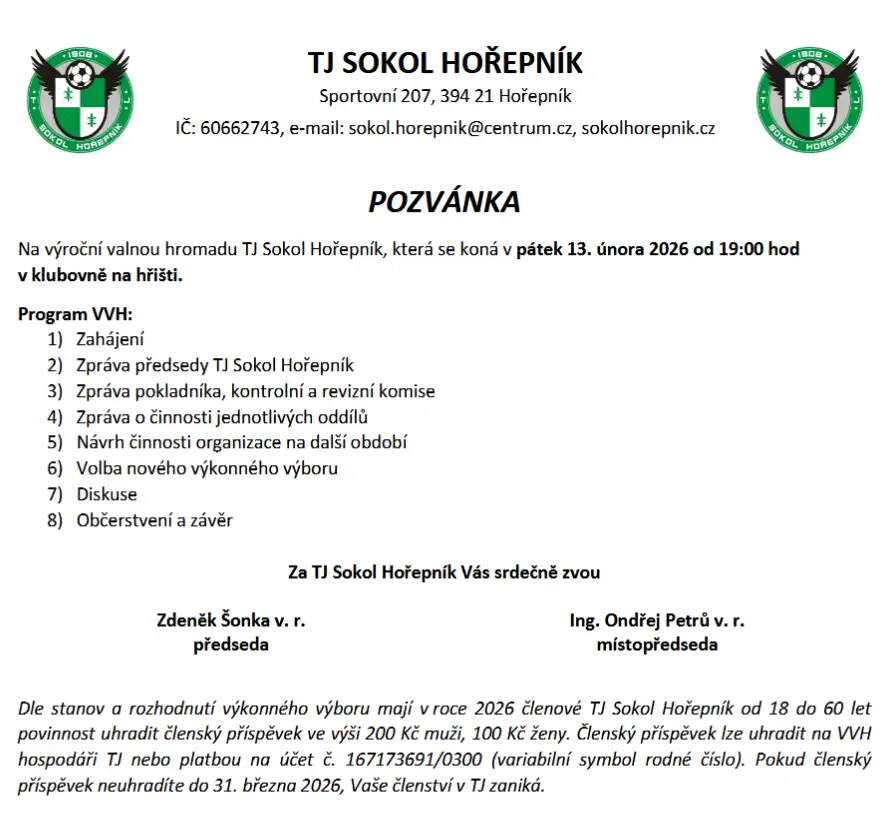 Výroční valná hromada