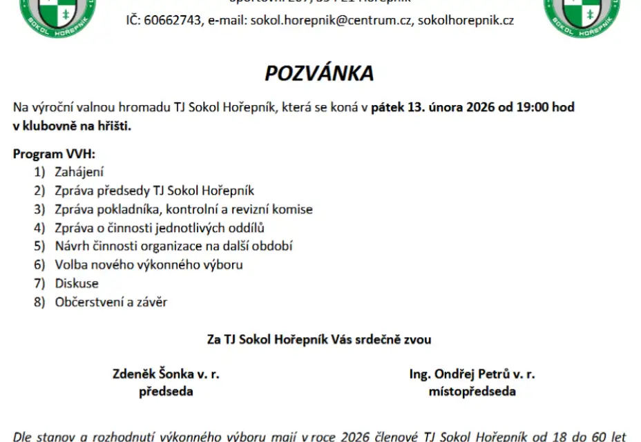 Výroční valná hromada
